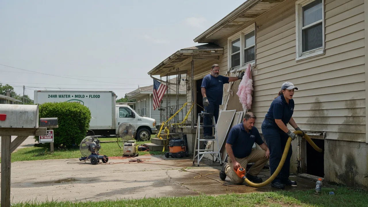 Water Damage Repair in Robbinsville, NJ near me